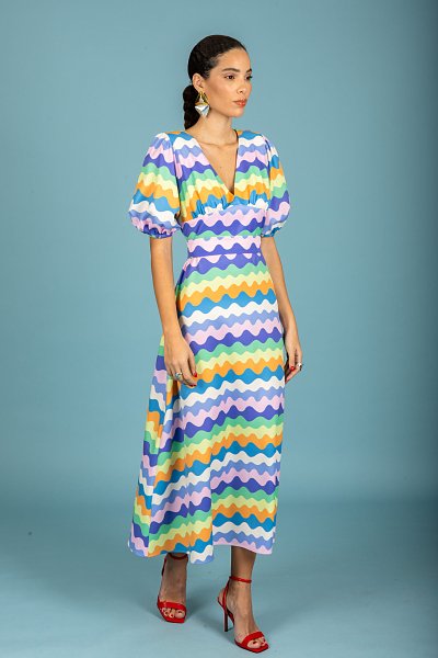 Miguel sleeve dress