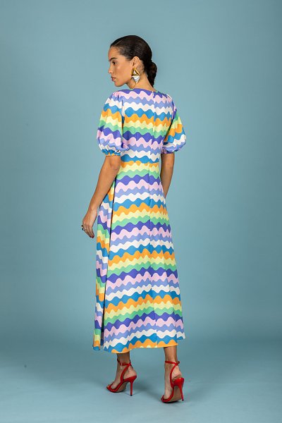 Miguel sleeve dress