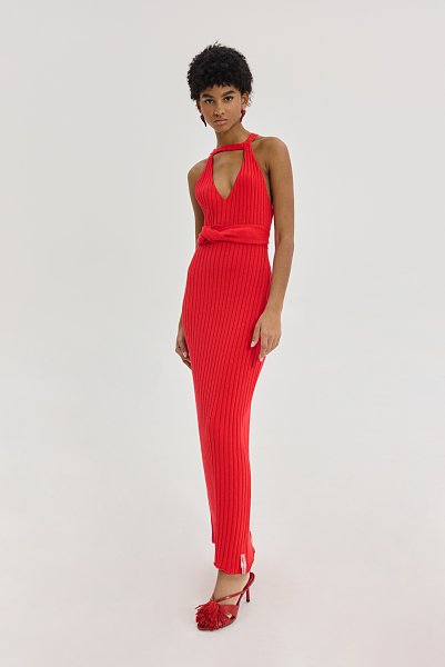 Abby dress red