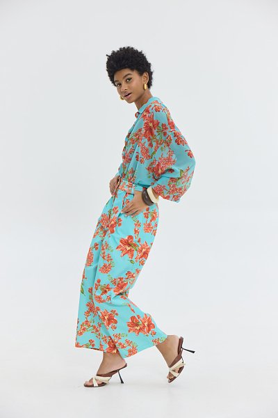Ava pants aqua