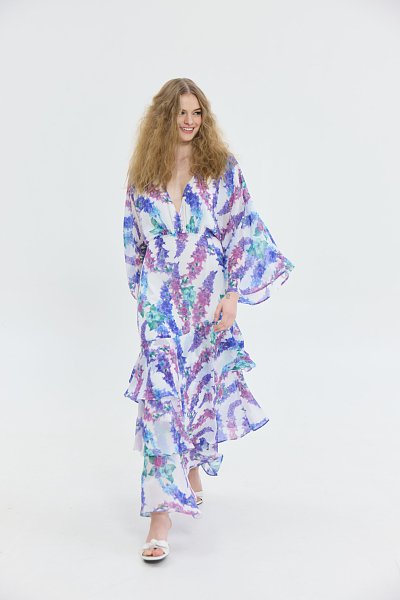 Bari dress white