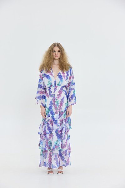 Bari dress white