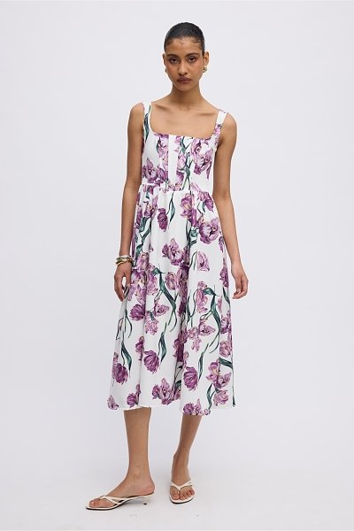 Tulipa midi dress