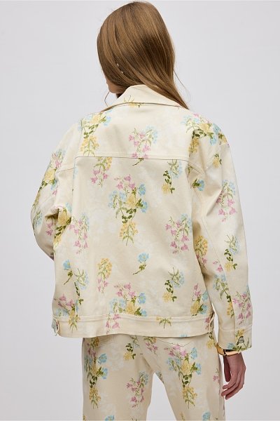Butter blossom jean jacket