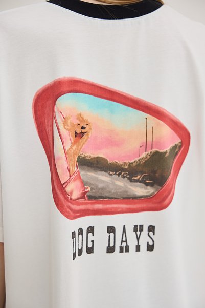 Cheetah T-shirt Dog Days