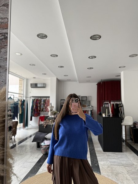 Florence sweater electric blue