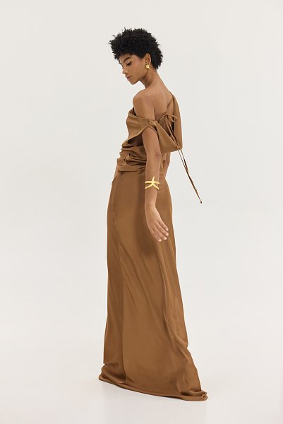 Gold dress chocolate