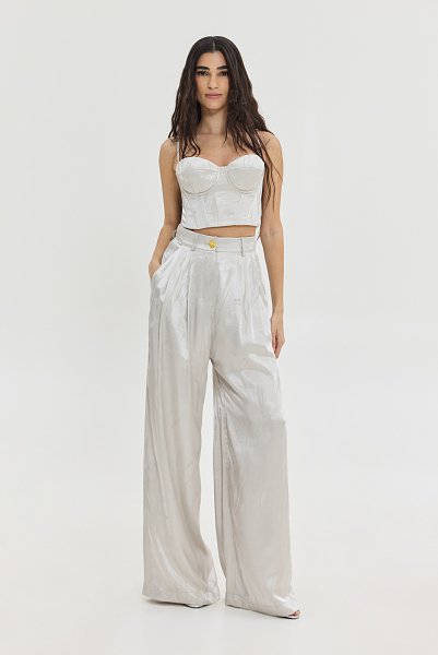 Martha Pants Silver
