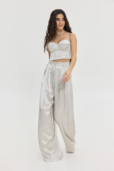 Martha Pants Silver