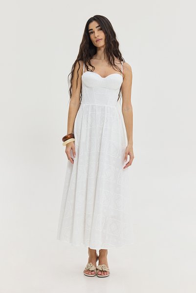 Crystal Dress White