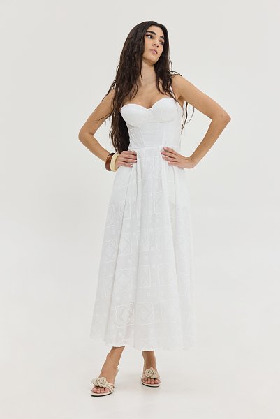 Crystal Dress White