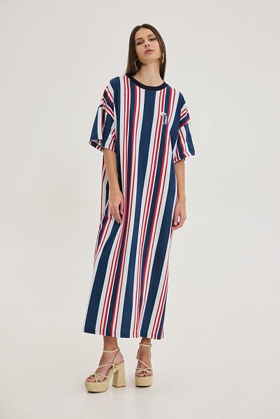 Bronx Dress Nautica Stripes