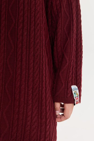 Olivia Cardigan Bordeaux
