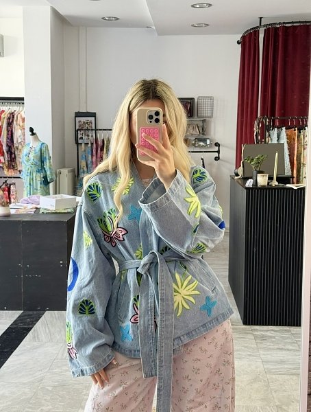 Iria jean jacket