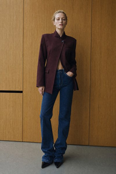 Bella blazer bordeaux
