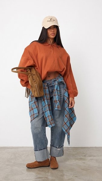 Vilma blouse orange