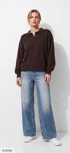 Vilma blouse brown