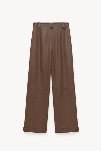 Willow leather pants brown