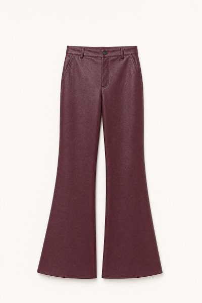 Mia leather pants bordeaux