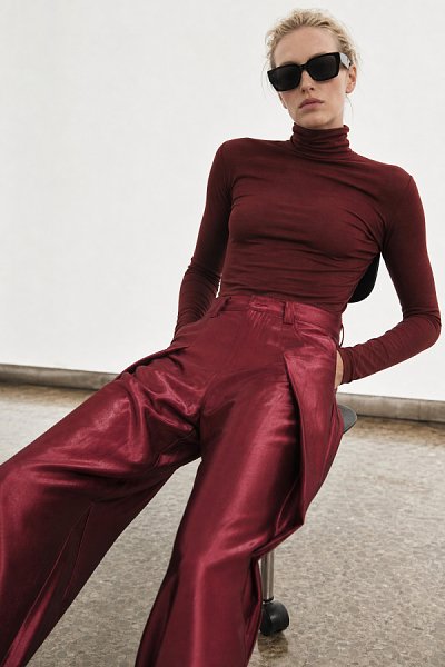 Clementine turtleneck bordeaux