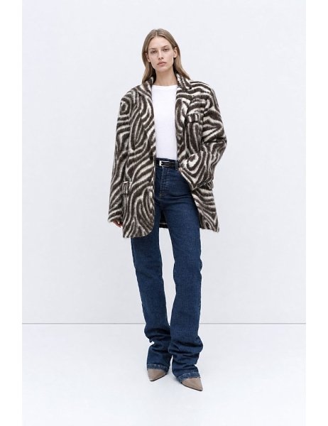Kendal zebra blazer