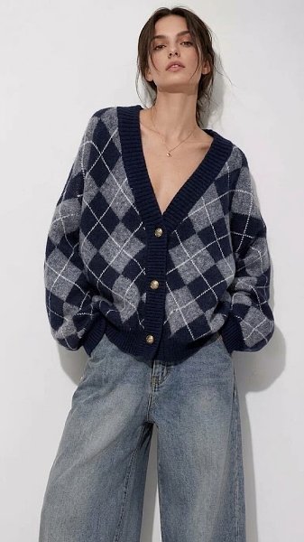 Klio cardigan grey