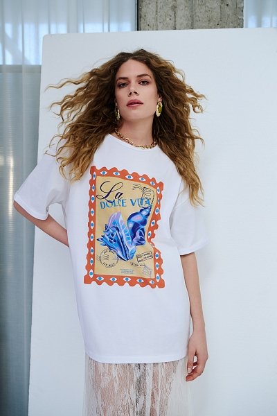 Suntrace Oversized T-shirt White