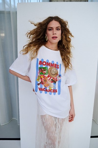Sunbeam Oversized T-shirt White