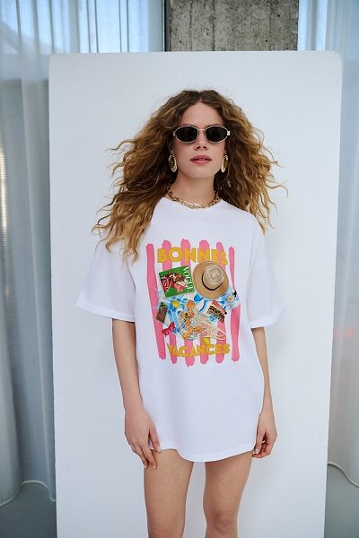 Glowskin oversized t shirt