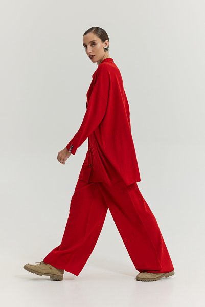 Melon pants red