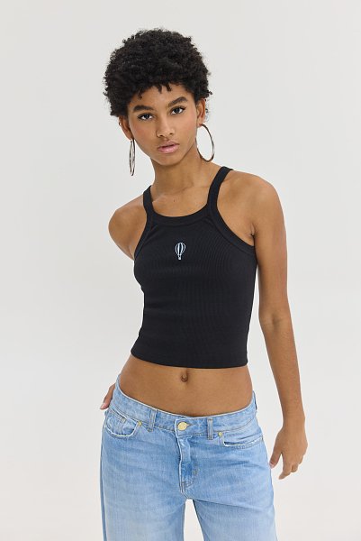 Piera top black