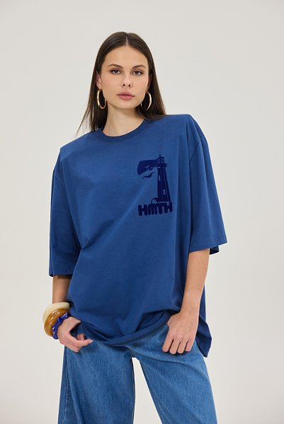 Sahara T-shirt Blue