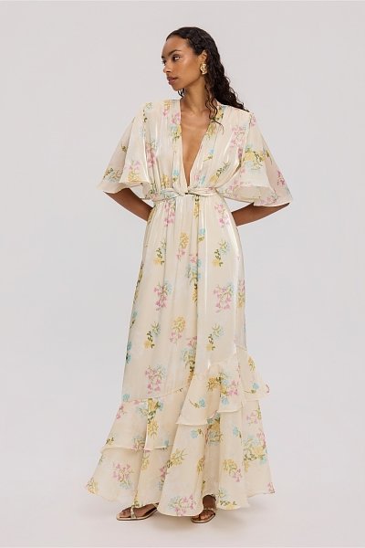 Butter Blossom Long dress