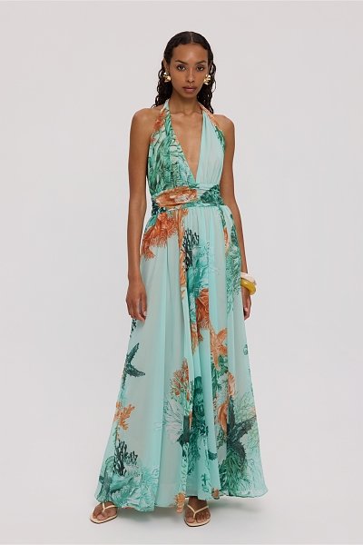 Asterias backless dress