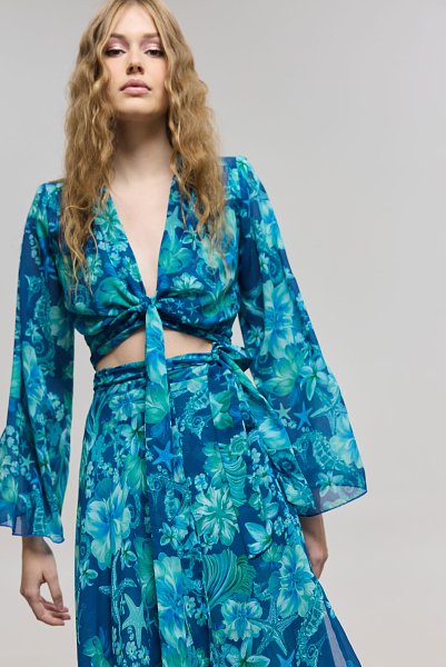 Vanessa Top Dark Blue