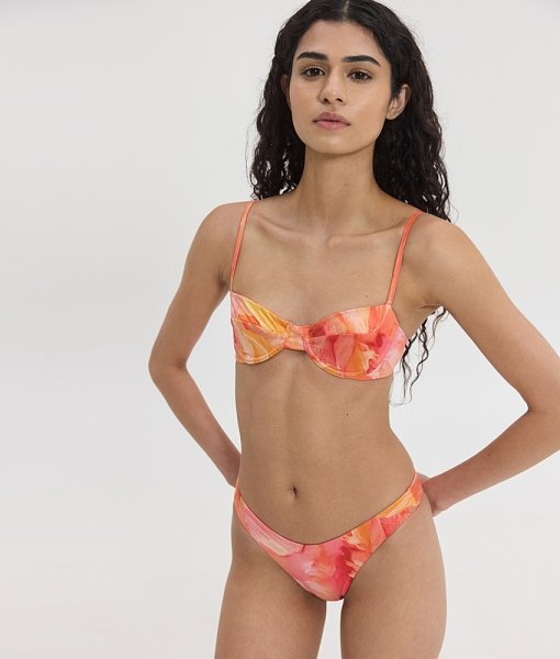 Alicia el sol floral printed bikini