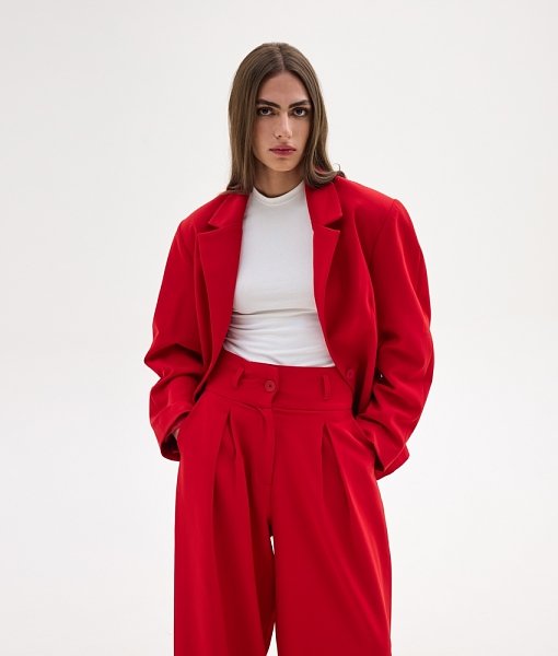 Cynthia Pants Red