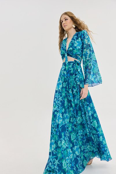 Dalia Skirt Dark Blue