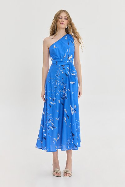 Calliroe Dress Blue