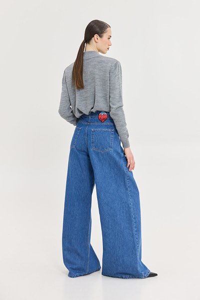 Sagittarius Denim Pants Mid Blue