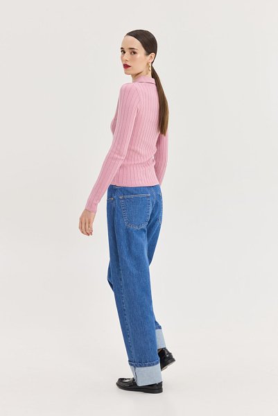 Virgo Denim Pants Mid Blue