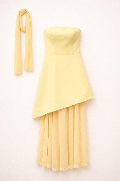 Freya dress yellow