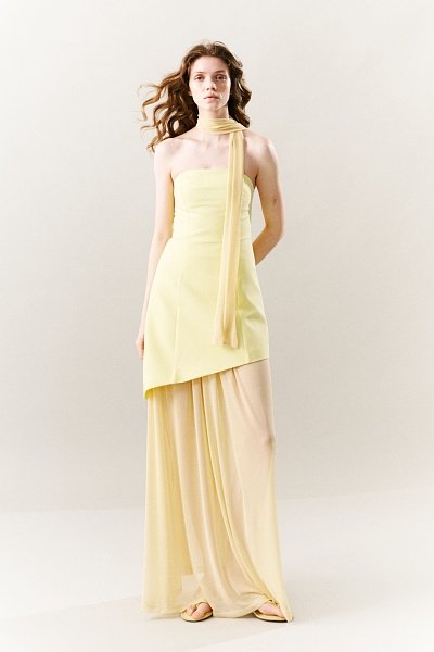 Freya dress yellow