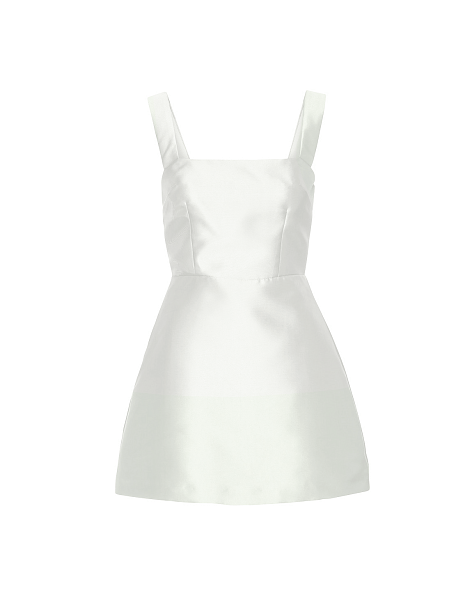 Vasiliki mini dress white