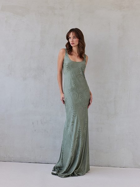 Emeline dress olive