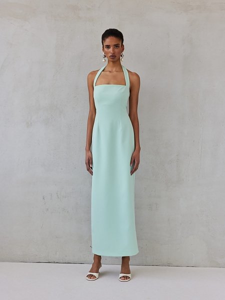 Alba pistachio dress