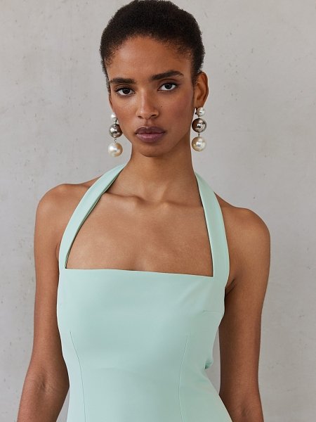 Alba pistachio dress