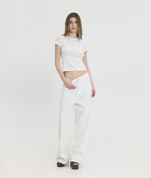 Monica jeans white