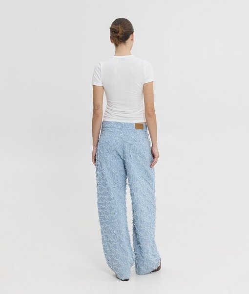 Monica striped jeans