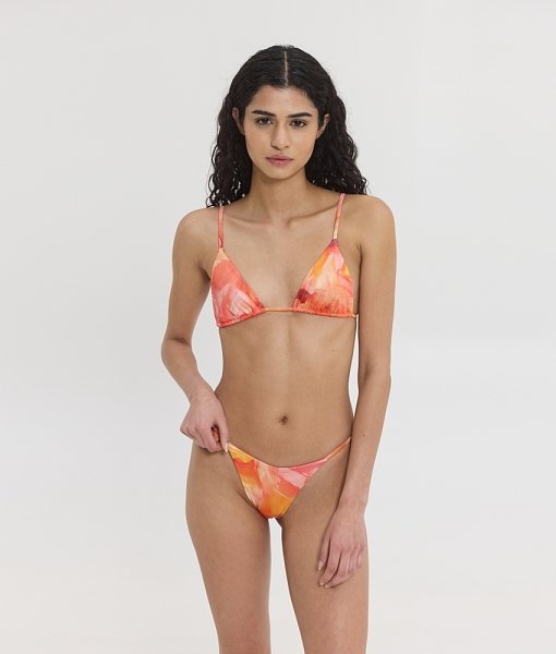 Zenia el sol floral printed bikini
